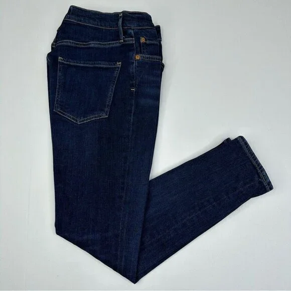 AGOLDE Women’s Blue Sophie Mid-Rise Skinny Stretch Ankle Designer Jean W26/L25.5